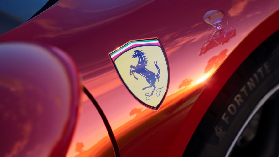 Ferrari w Fortnite jako pierwsza licencjonowana marka w grze