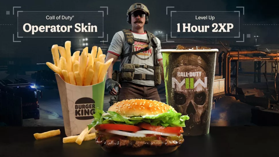 Burger King i Call of Duty, współpraca na polu Modern Warfare II